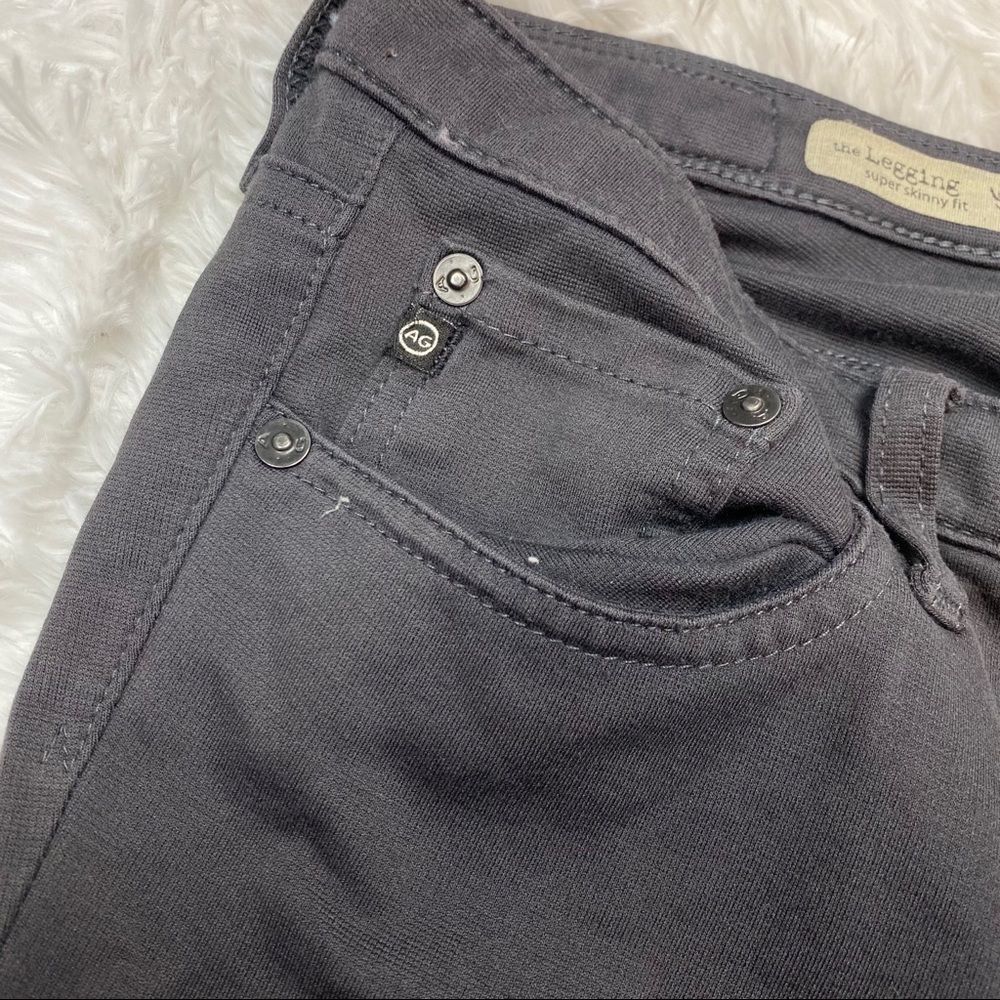 Adriano Goldschmied Charcoal Grey ‘The Legging’ Jegging Skinny Jeans - Picture 8 of 15